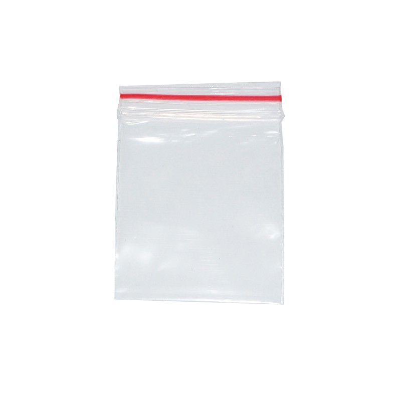 Saco plastico fecho ziplock transparente caixa fechada