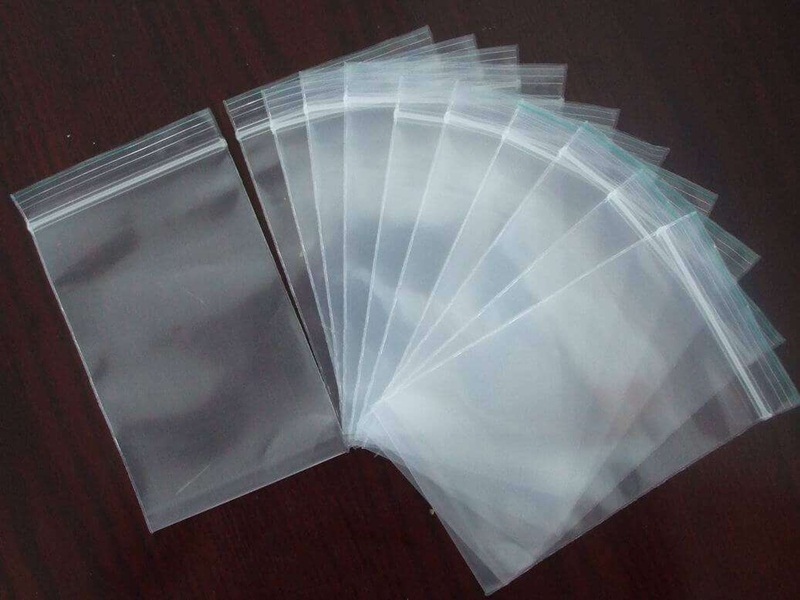 Saco Plástico PEBD Liso Transparente Espessura 0,15